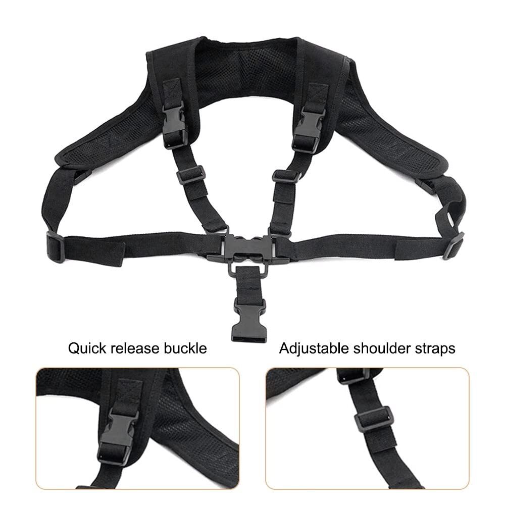 Harness Suspenders Adjustable Tactical Shoulder Strap Sling Quick Release Buckle