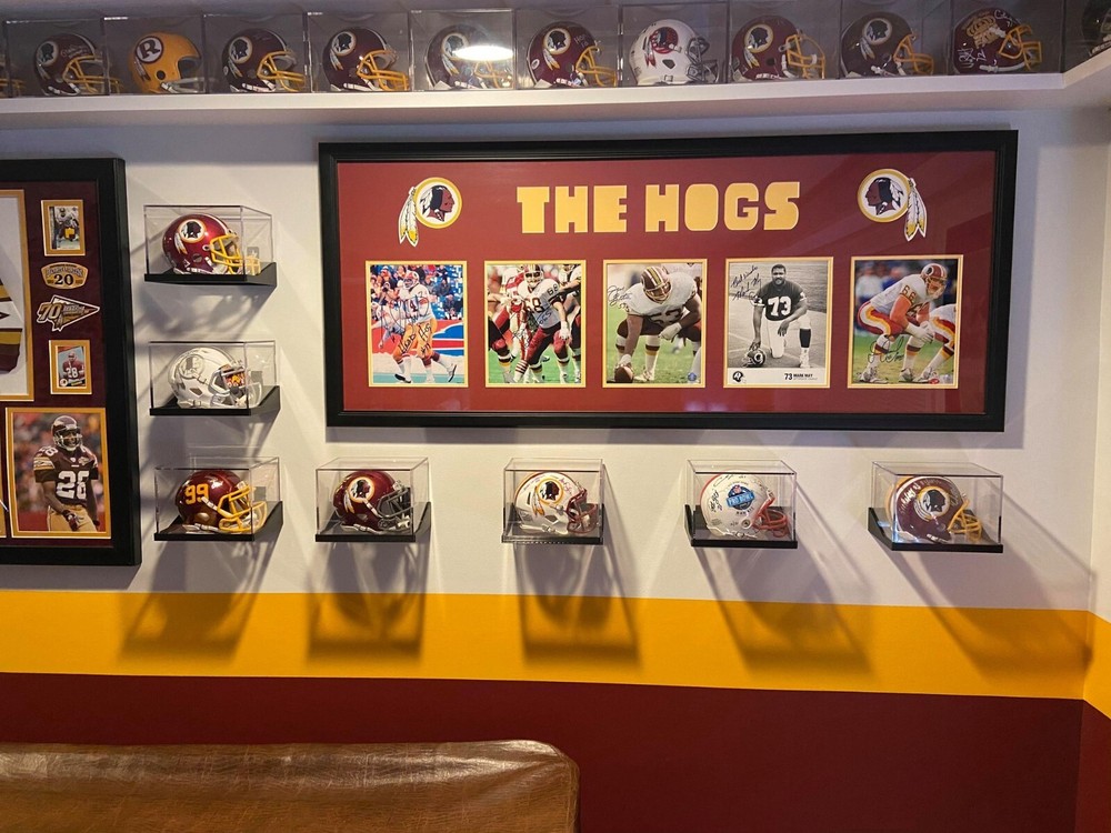 Mini Helmet UV Case Wall Display Holder (Case NOT INCLUDED)
