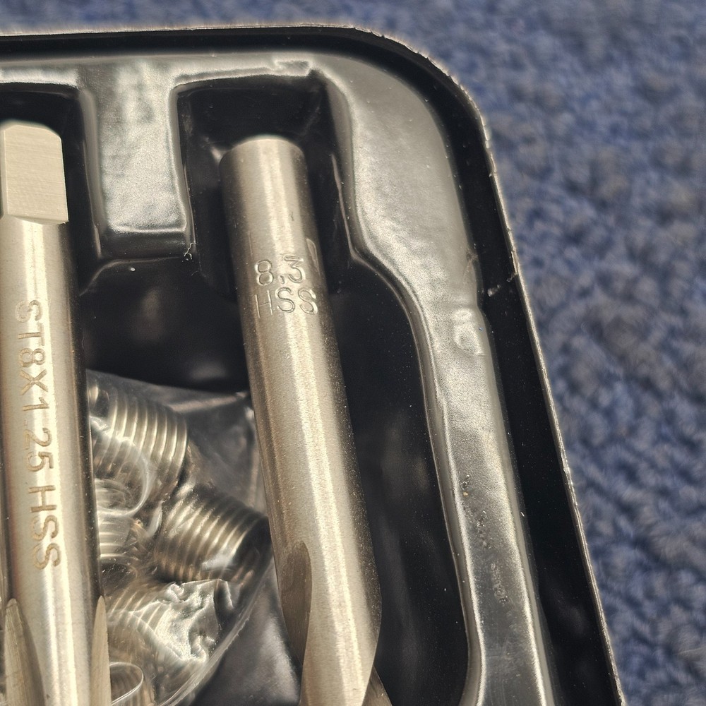 Orion Motor Tech M8 x 1.25 Thread Repair Tools For Rethreading Internal Threads