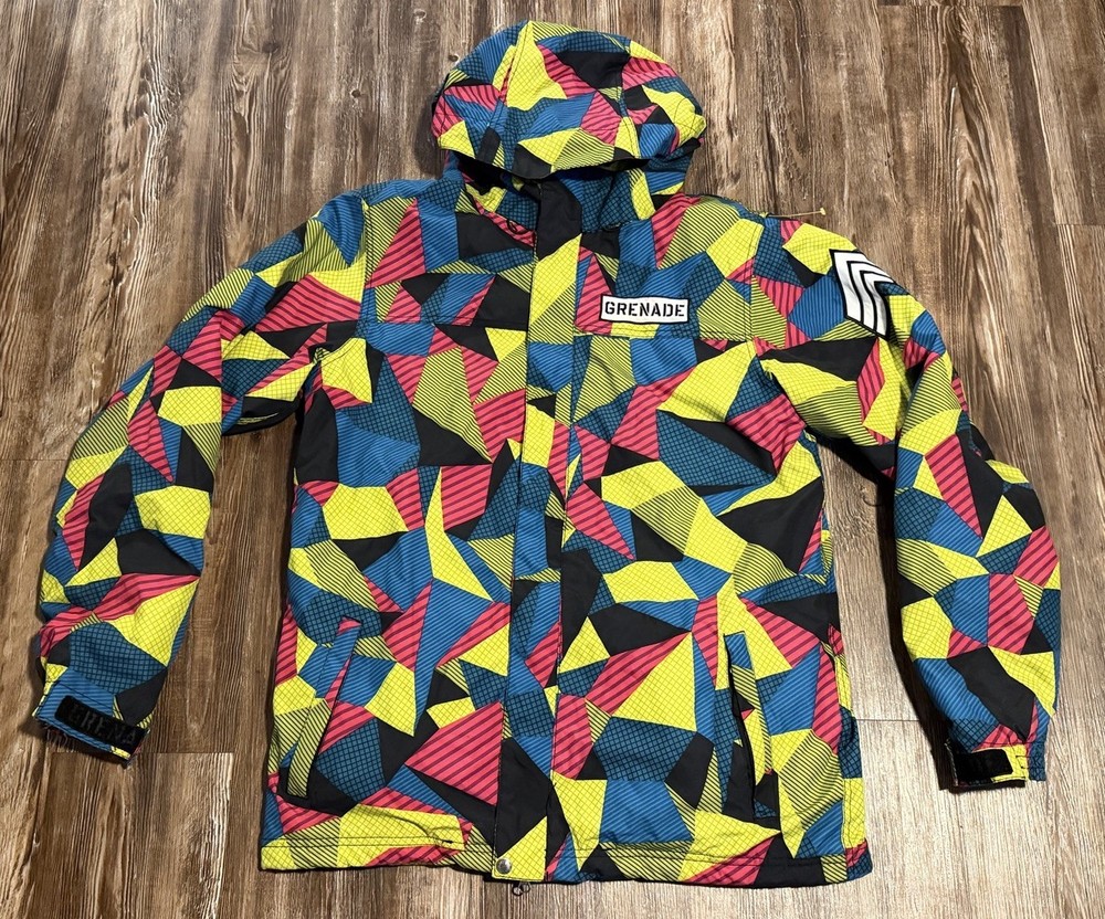 Grenade Men’s Ski Jacket Abstract Multicolor