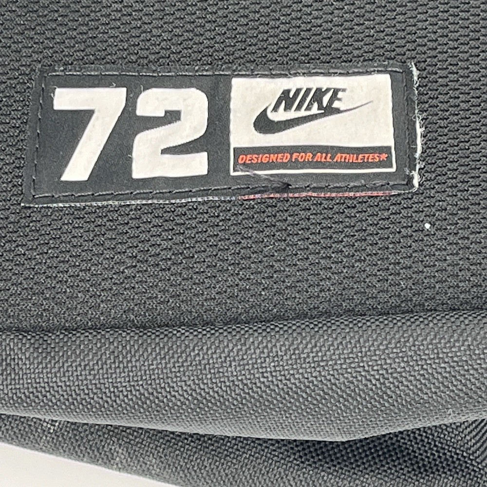 Nike 72 Backpack Black With Zip Closure
