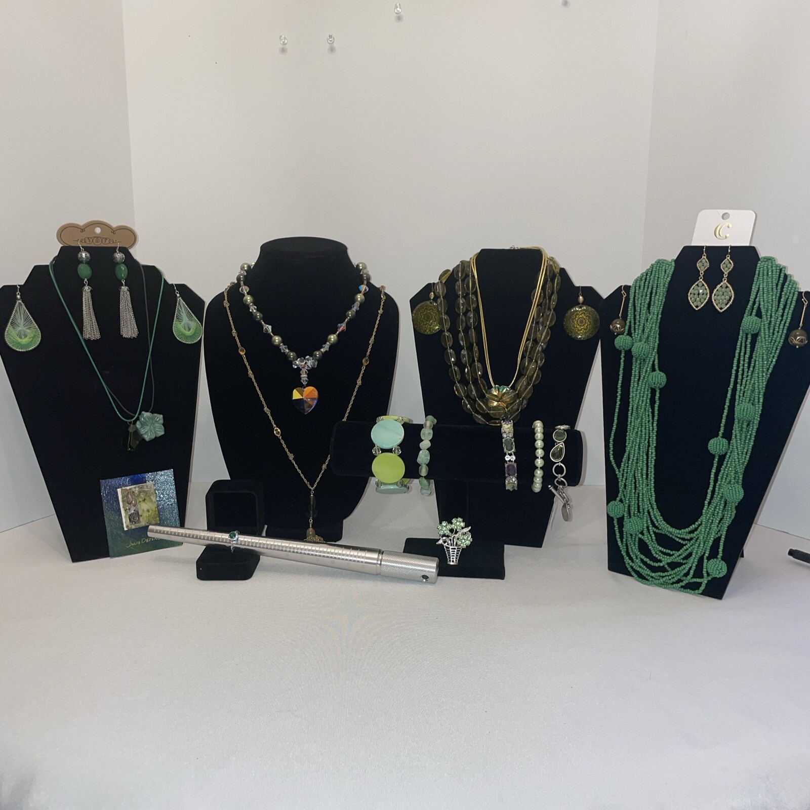 Mystery Vintage- Now 1/2 Pound All Wearable Jewelry Lot Some Signed, A Few 925