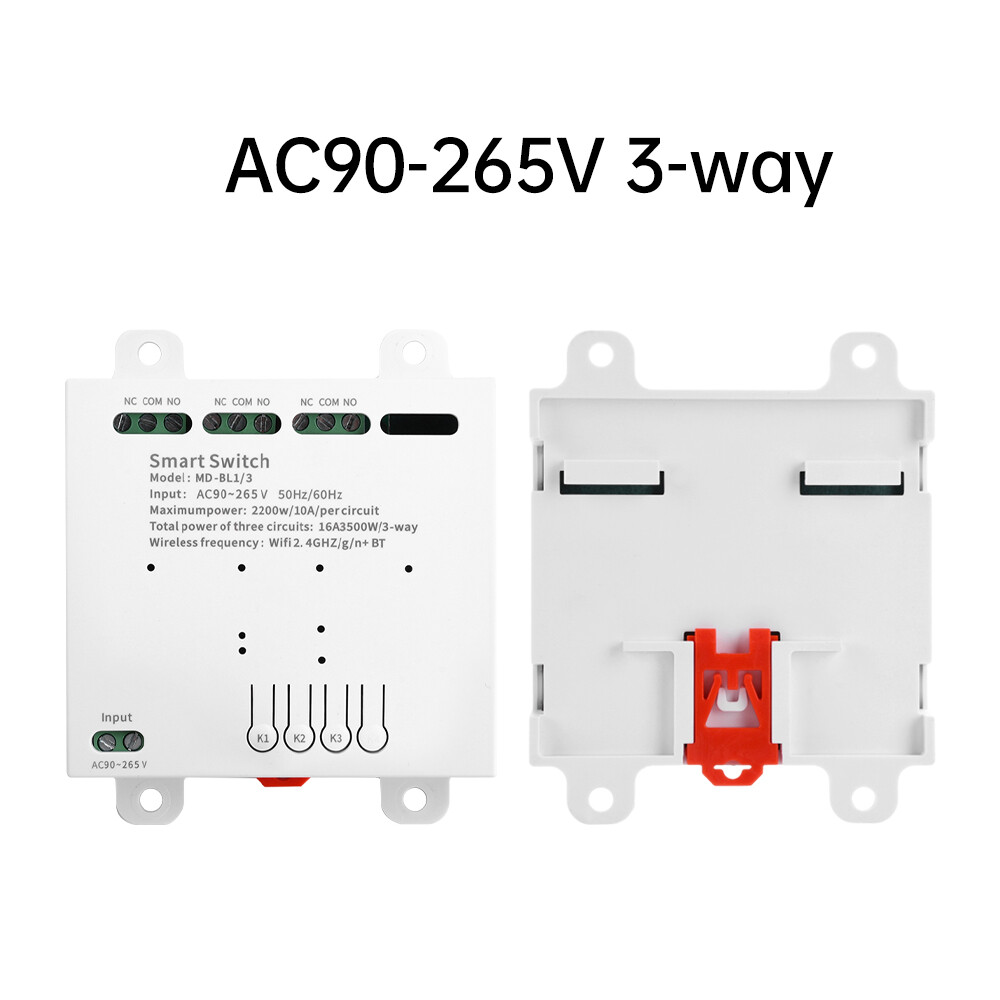 3/4Way eWeLink Smart Remote Control Wireless WIFI Switch Relay Module AC90-265V