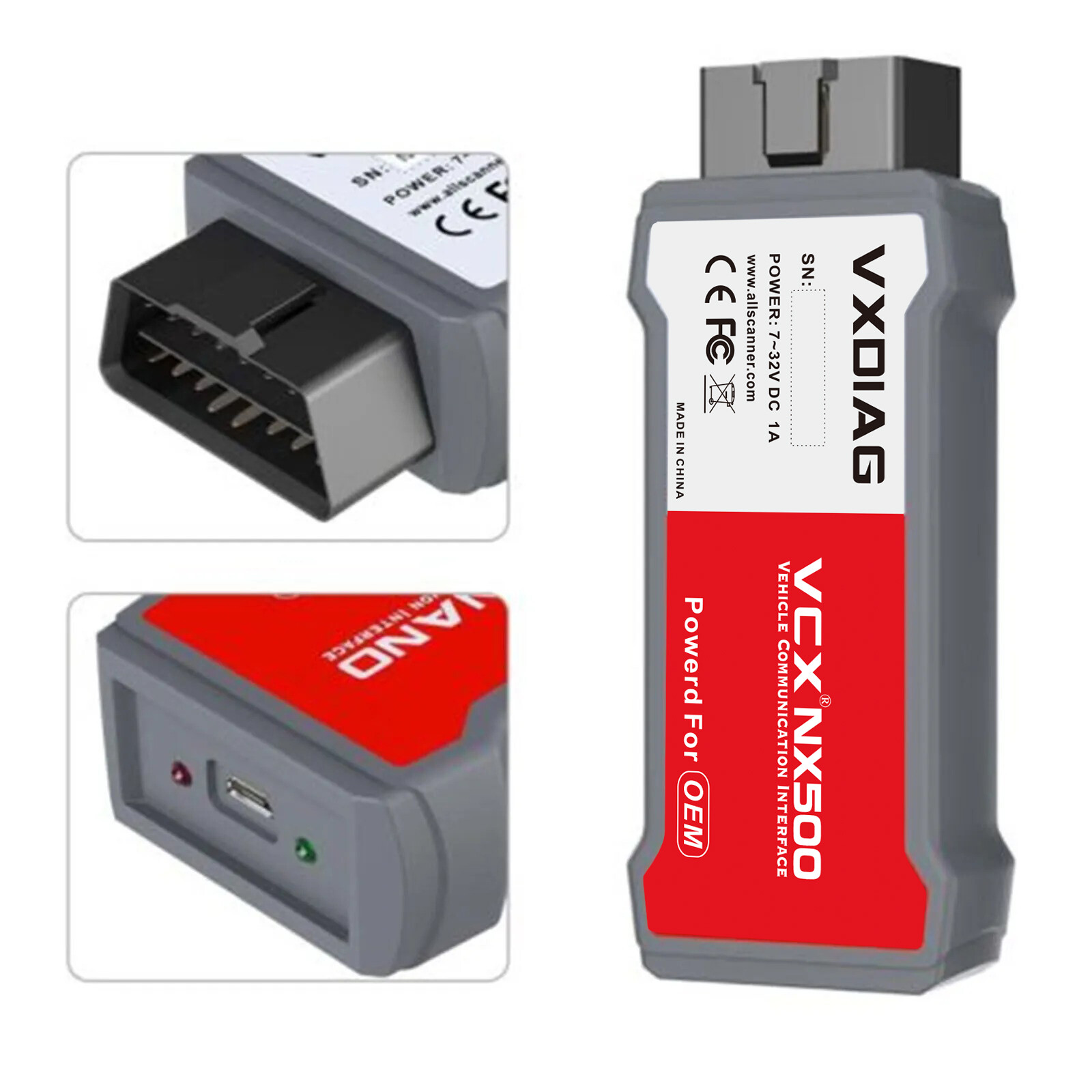 For Ford/Mazda VXDIAG VCX NANO Auto Scanner Diagnostic Configurate Tool WIFI/USB