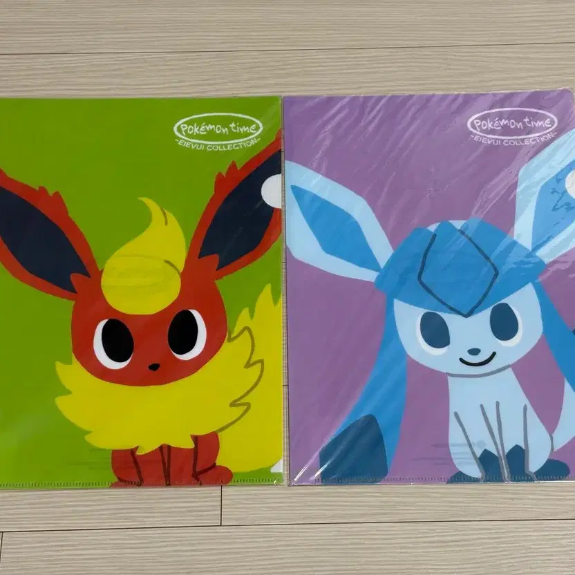 Pokémon Eievui Collection Clear Files 2 pcs Official