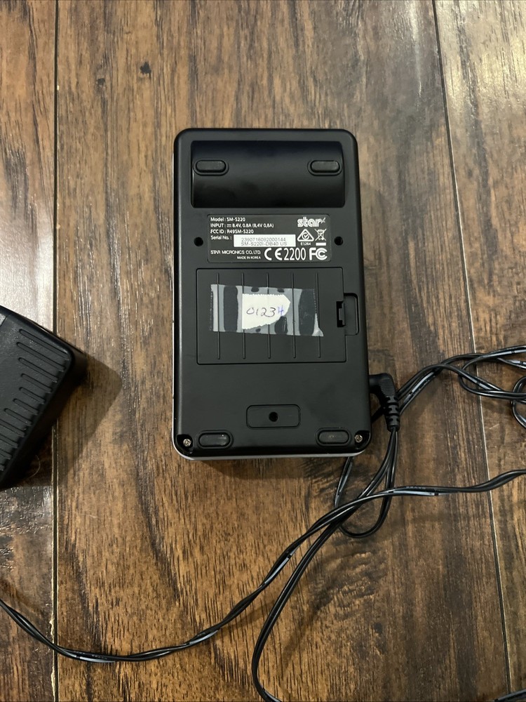 Star Micronics SM-S220 Portable Bluetooth Receipt Printer iOs Android Bluetooth