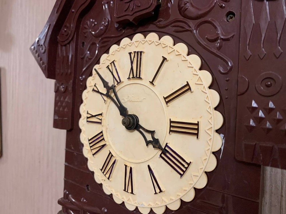 Soviet Vintage Cuckoo clock, USSR clock, Soviet working clock, Working cuckoo