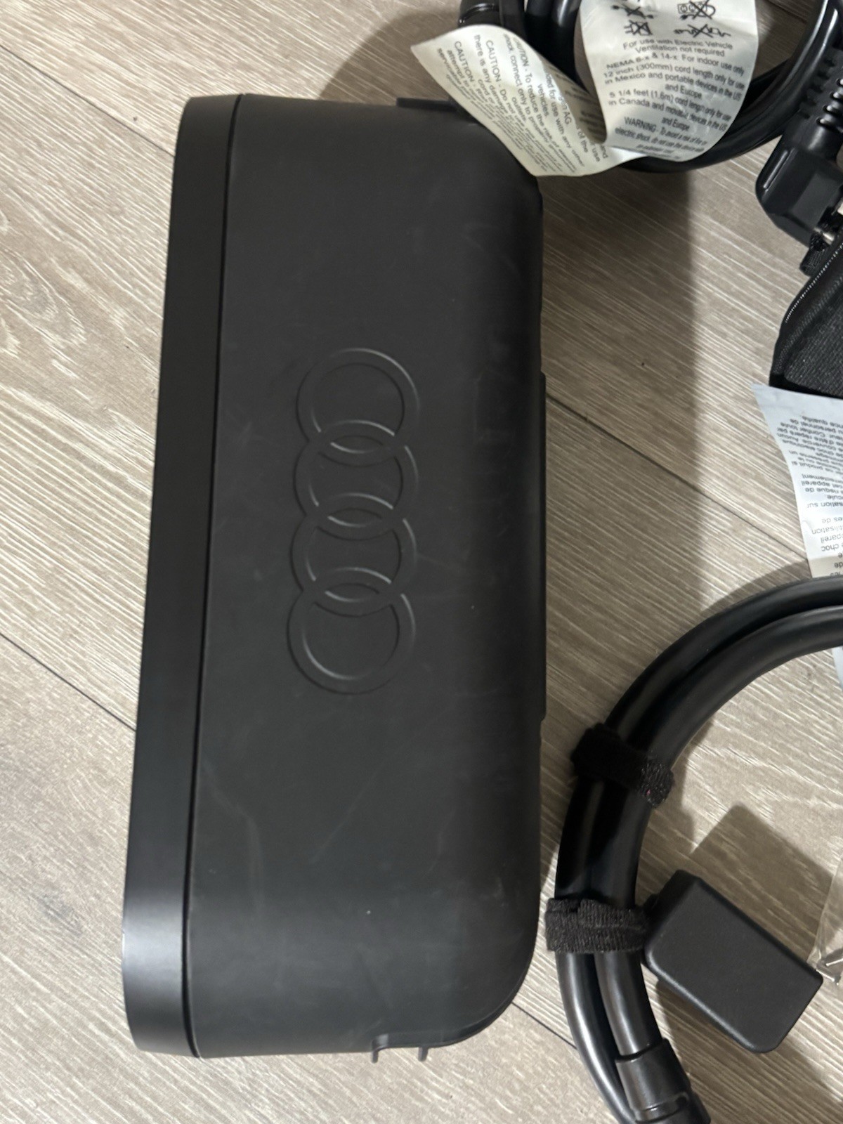 OEM Audi e-tron EV Charger 3.6kW 120V/240V = AS-IS - PIN-Locked READ BELOW