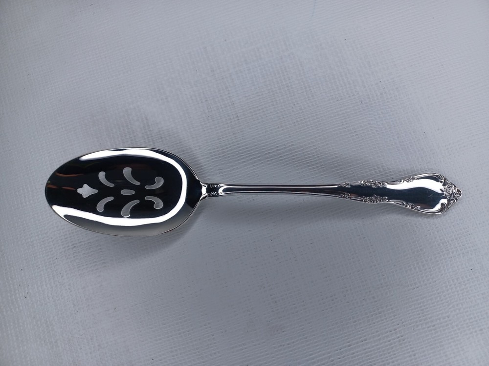Oneida Community Silverplate Silverware 1 Slotted Spoon