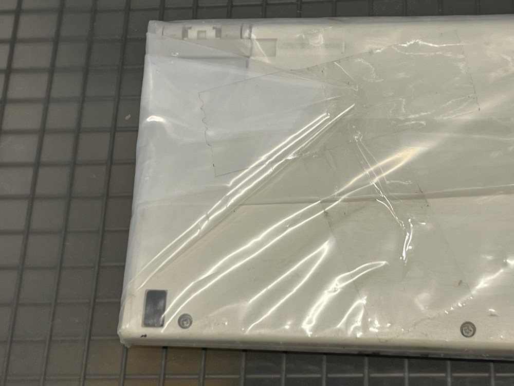 Hewlett Packard HP C1405B Computer Keyboard Red text PS2