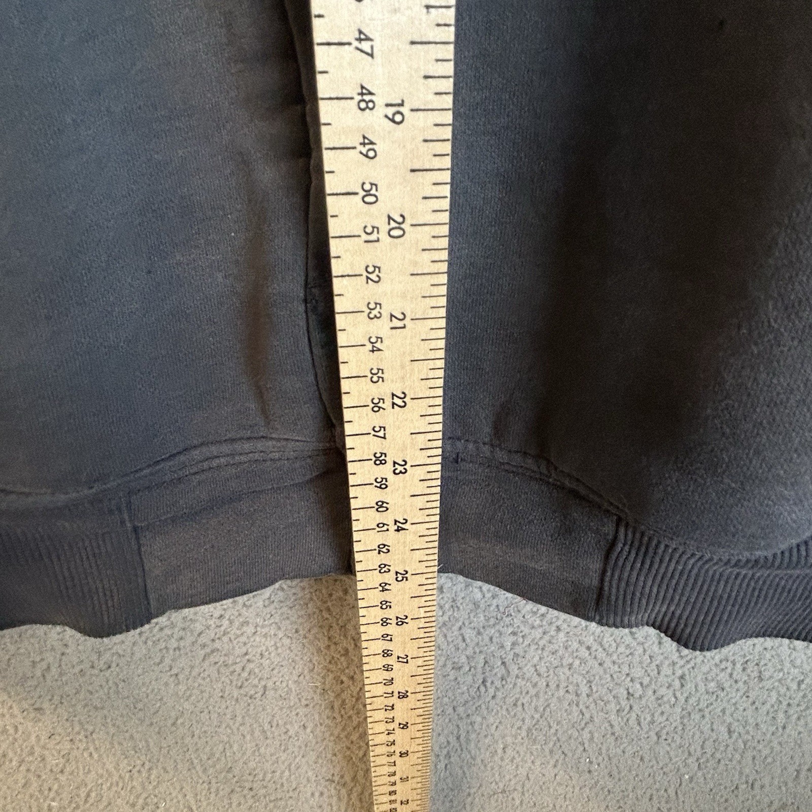 VTG Dickies Mens Full Zip Hooded Quilted Faded Workwear Hoodie Size M Distressed