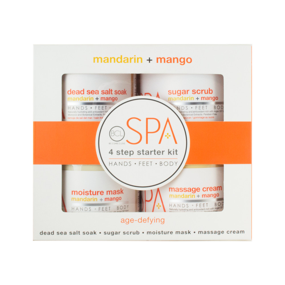 BCL SPA Mandarin + Mango 4 Step Starter Kit