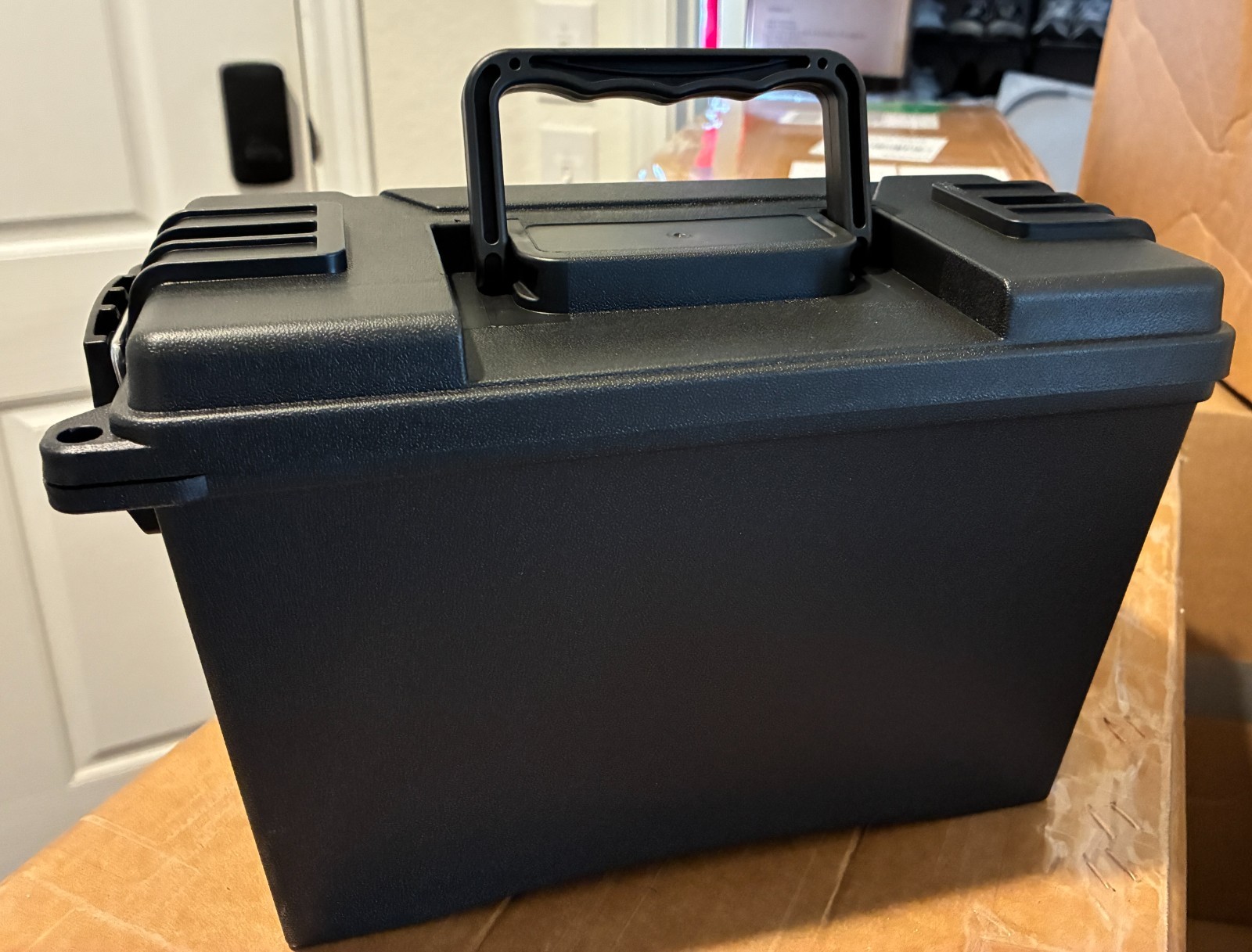 Ammo Can Field Box Ammunition Case 30-Cal Military Plastic Non Metal Waterproof