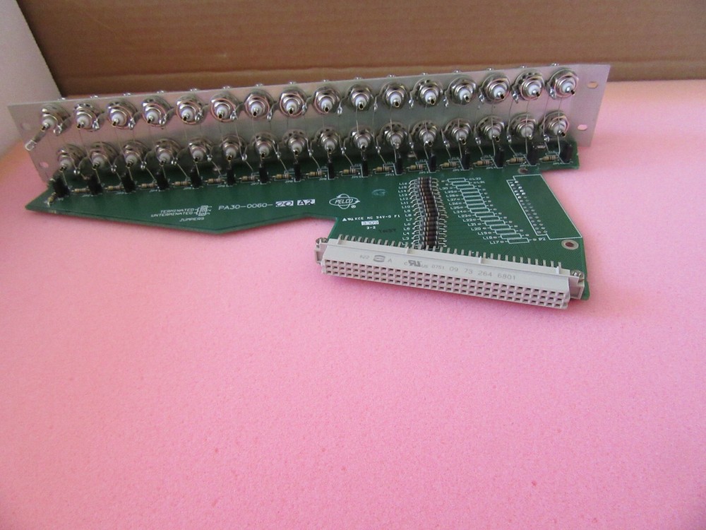 Pelco CM9760-RPL Matrix Rear Panel Single Bay Looping