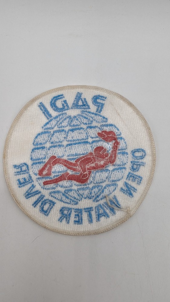 PADI Open Water Diver Embroidered Patch Scuba Diving Ocean Backpack Jacket Hat