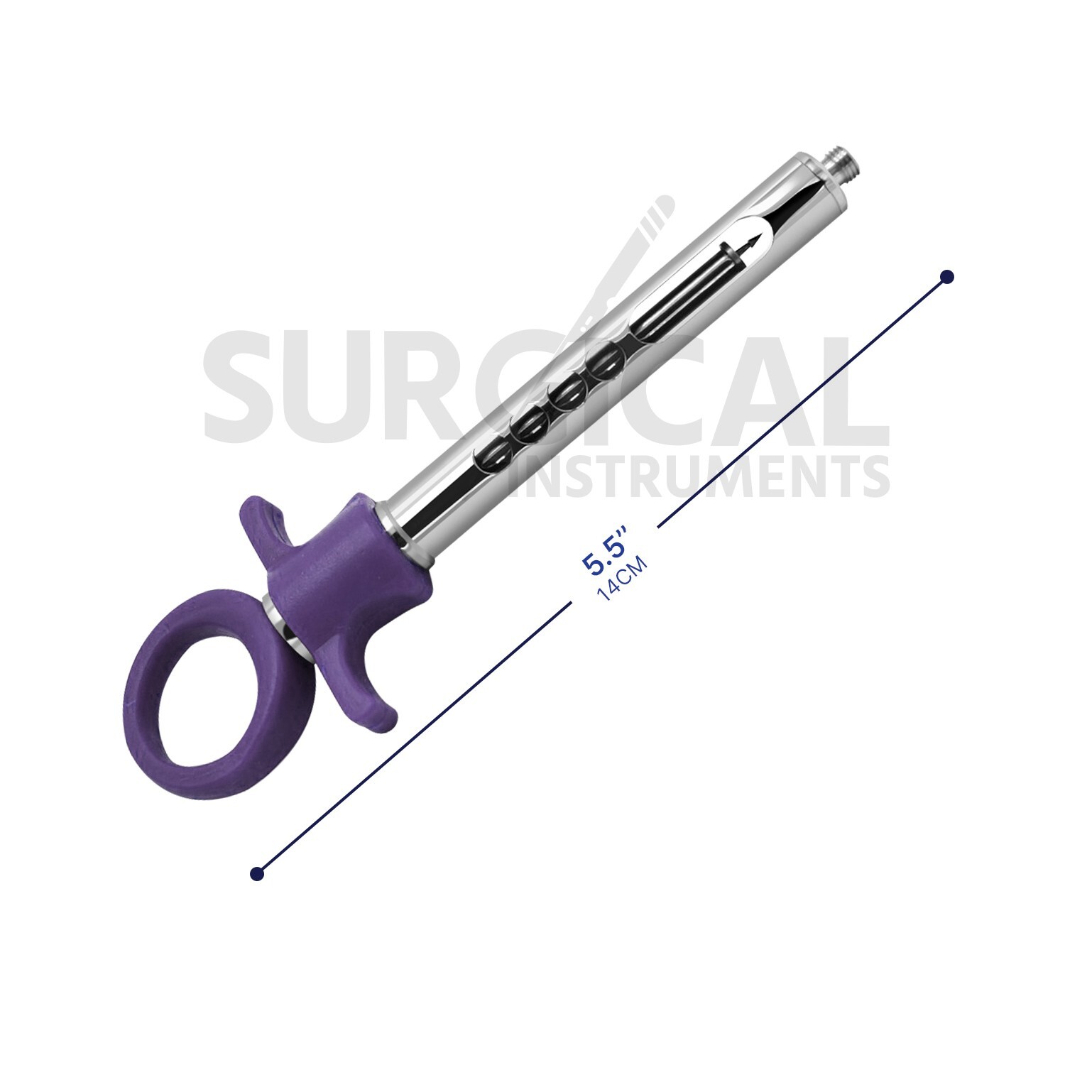 Dental Anesthetic Syringes 1.8ml Cartridge Auto Passive Purple German Grade