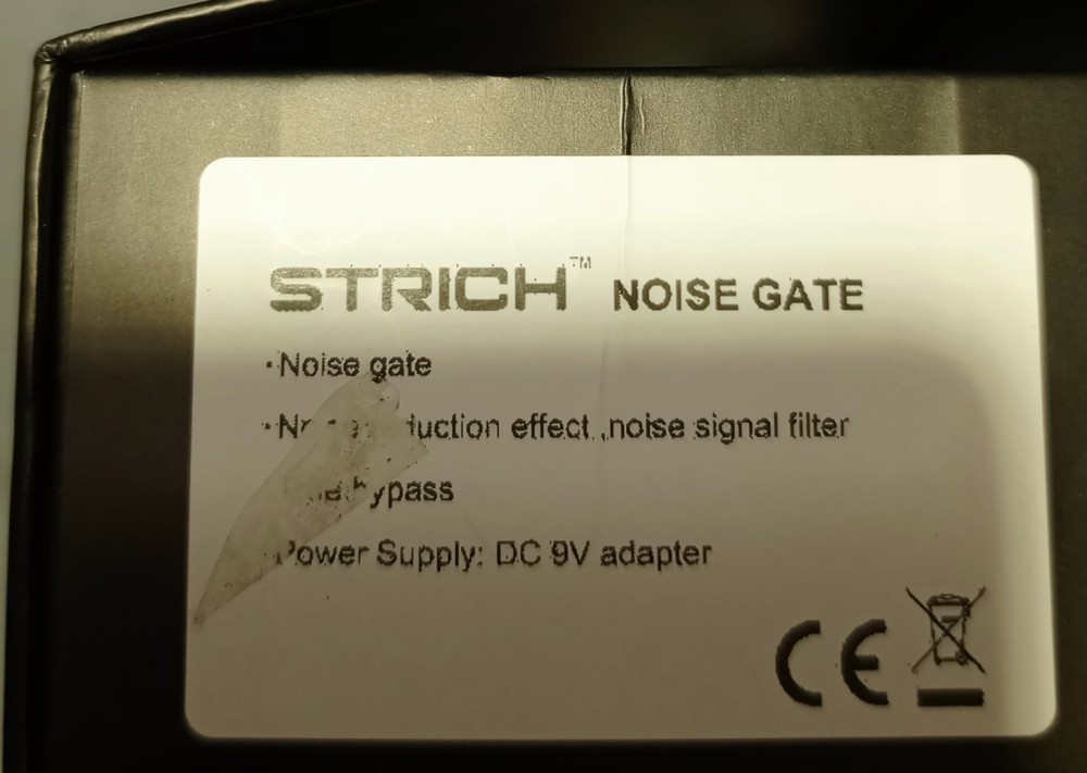 Strich Noise Gate DC 9V Adapter