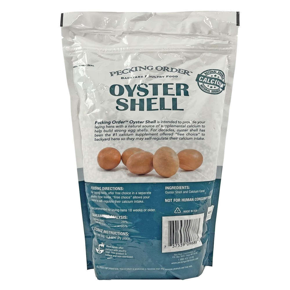 Calcium Supplement for Laying Hens - Strong Eggshell Development (5 LB)