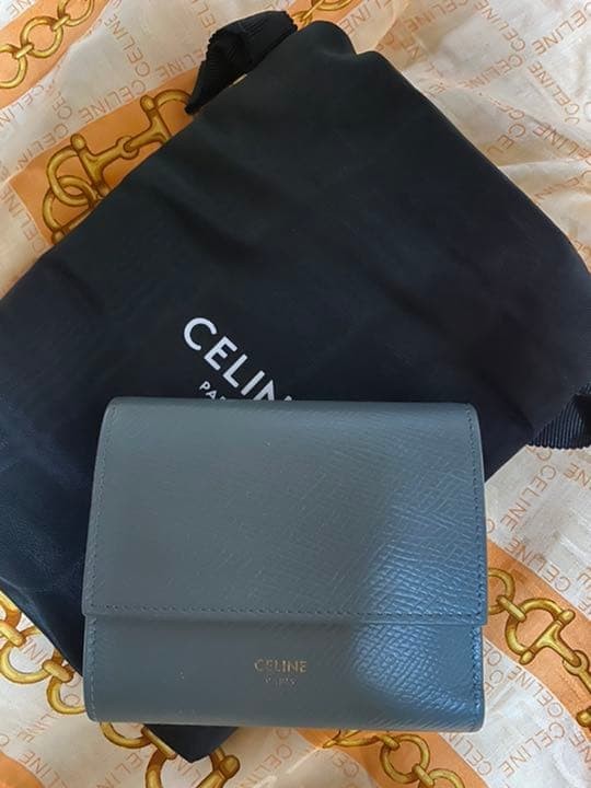 Celine Mini Foldable Wallet From Japan