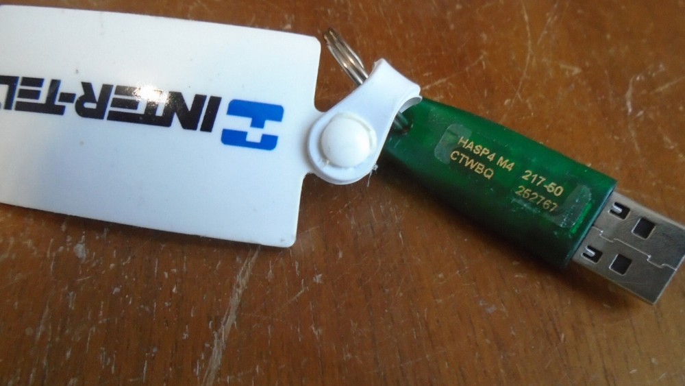 INTER-TEL AXXESS SYSTEM  DONGLE KEY 217-50 CTWBQ Intertel