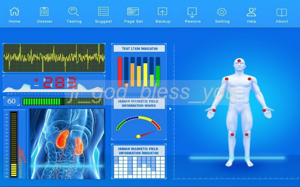 2025 Newest Version MINI Quantum Magnetic Resonance Body Analyzer 52 Reports
