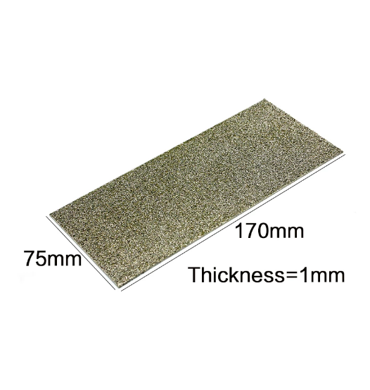 Knife Sharpener 80 Grit Professional Thin Diamond Knife Sharpening Whetstones