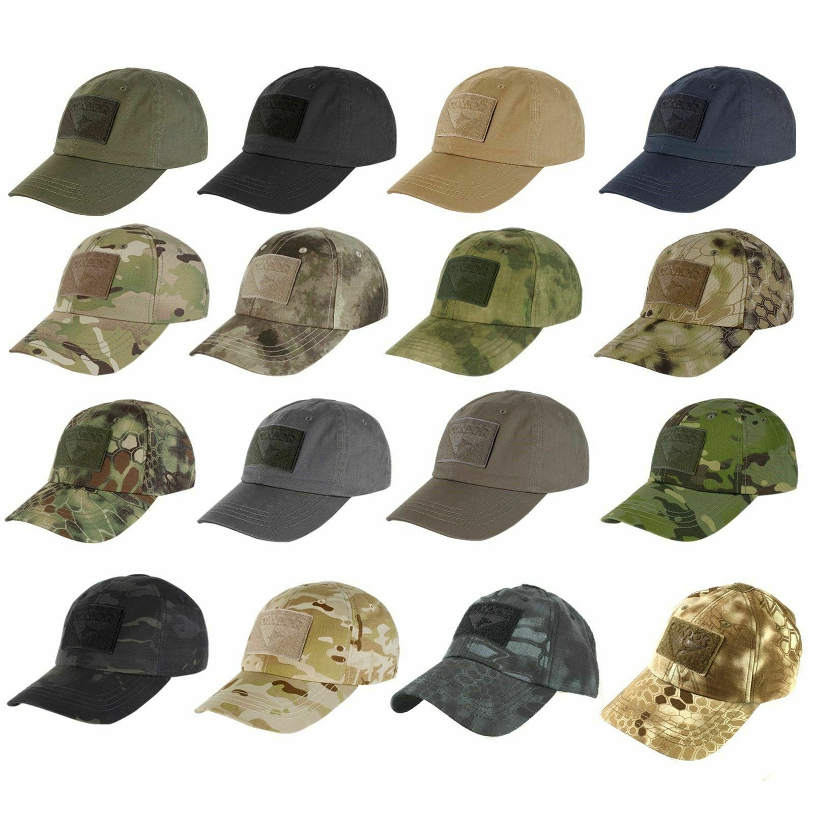 Condor TC Contractor Operator Hunting Hiking Tactical Baseball Patch Cap Hat