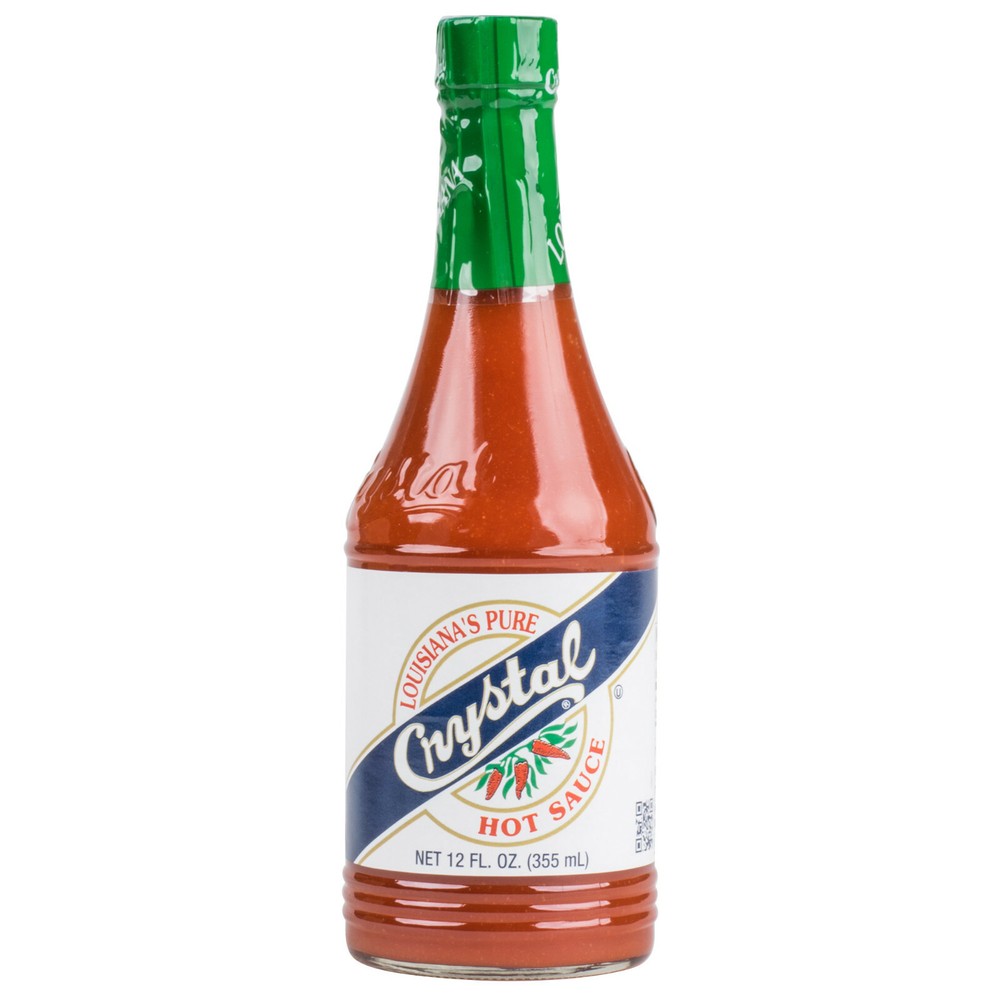 Crystal 12 oz. Hot Sauce (select quantity below)