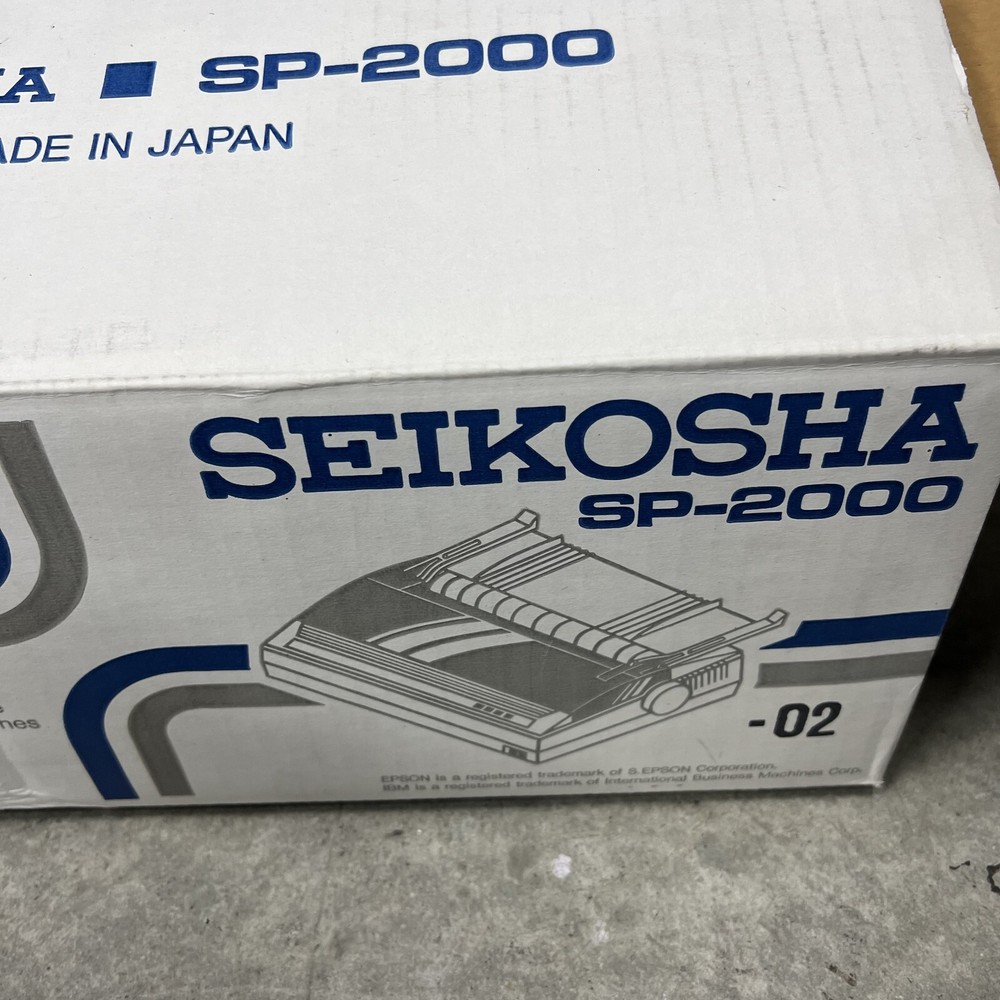 Seikosha Sp-2000 MATRIX Printer For Commodore