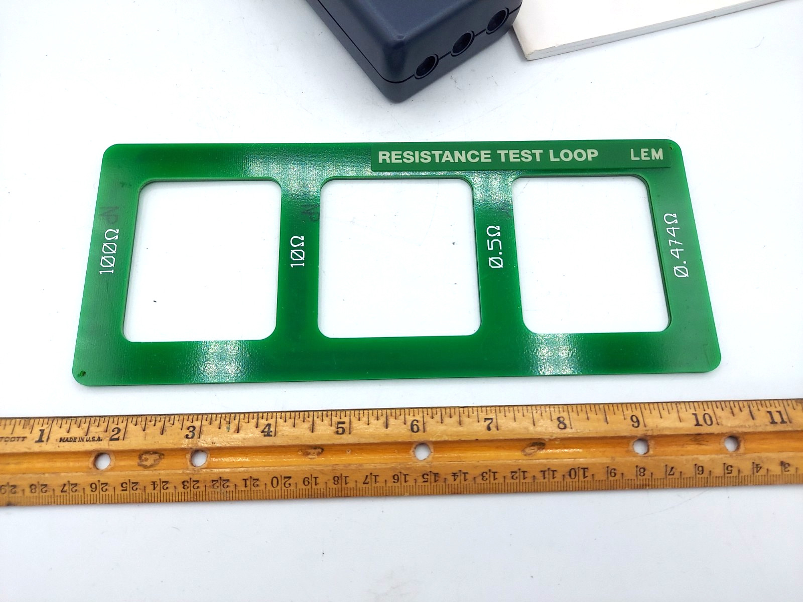 LEM GEO 15 Ground Loop Tester w/ Hard Case, Manual & Test Loop **Maybe New?**