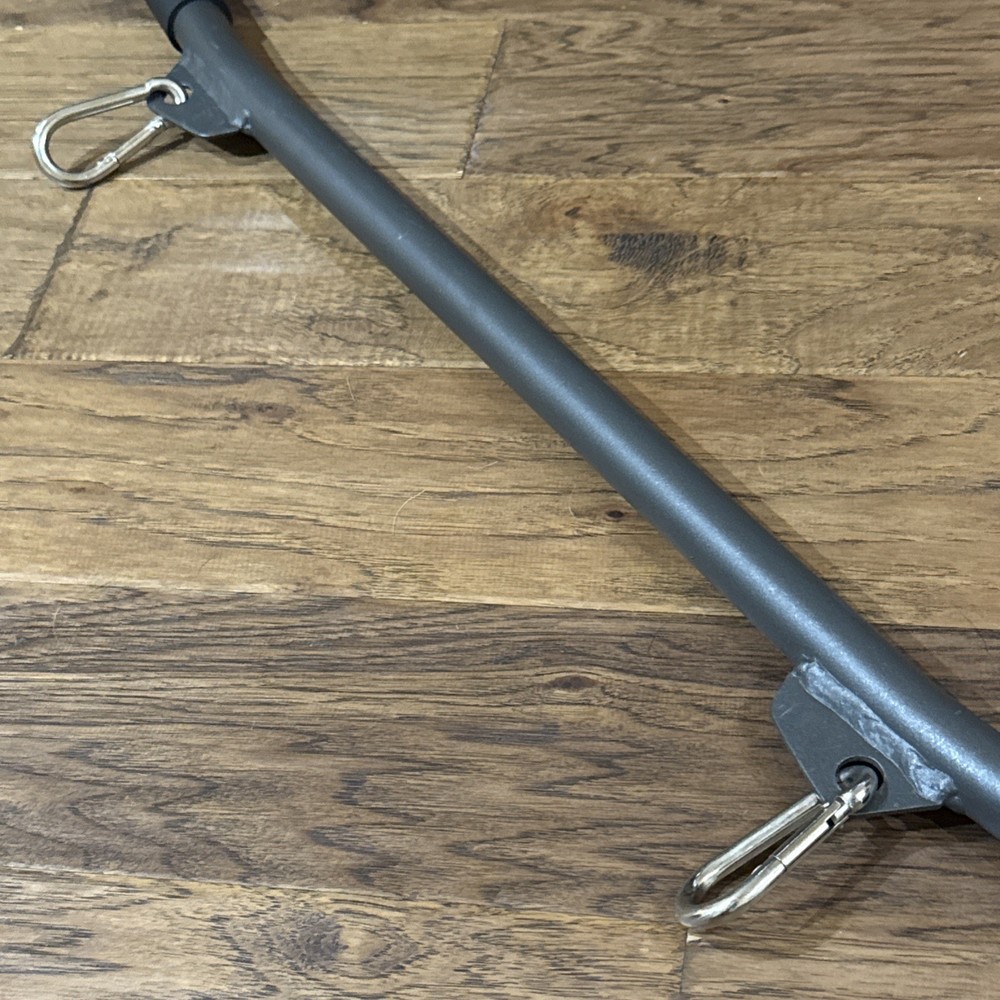 Bowflex Lat Pull Down Bar OEM D-Ring Ultimate 2 Xtreme w/ Clips FREE SHIPPING