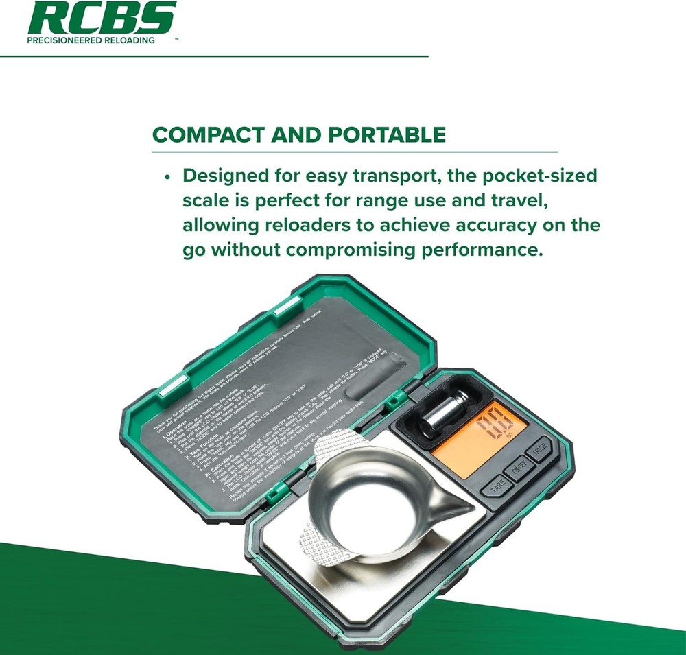 1500 Grain Pocket Scale_, Green