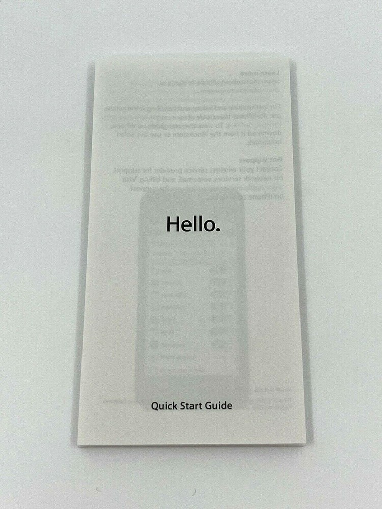 Authentic iPhone 5 Empty Box Apple Original