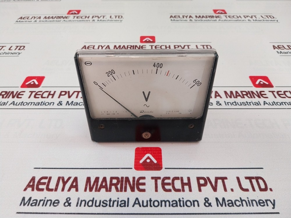 Daiichi Lsk-12 Voltmeter 0-600v