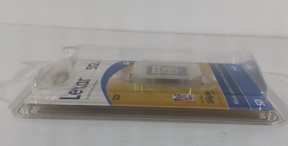 LEXAR SD 512-689 512MB Memory Card For Older Camera PDA GPS Computer Or Machine