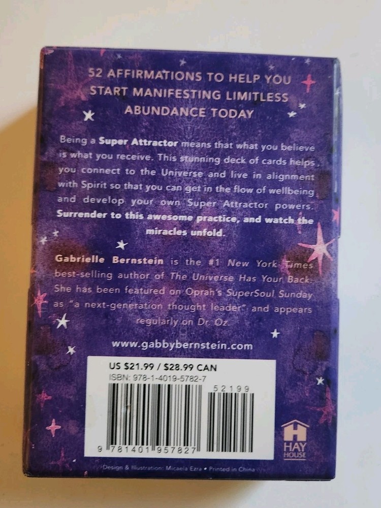 Super Attractor: A 52-Card Deck - Cards By Bernstein, Gabrielle