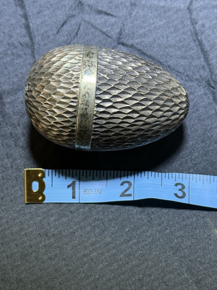 Stuart Devlin Limited Edition Silver Gilt Bird Egg Trinket Box #169