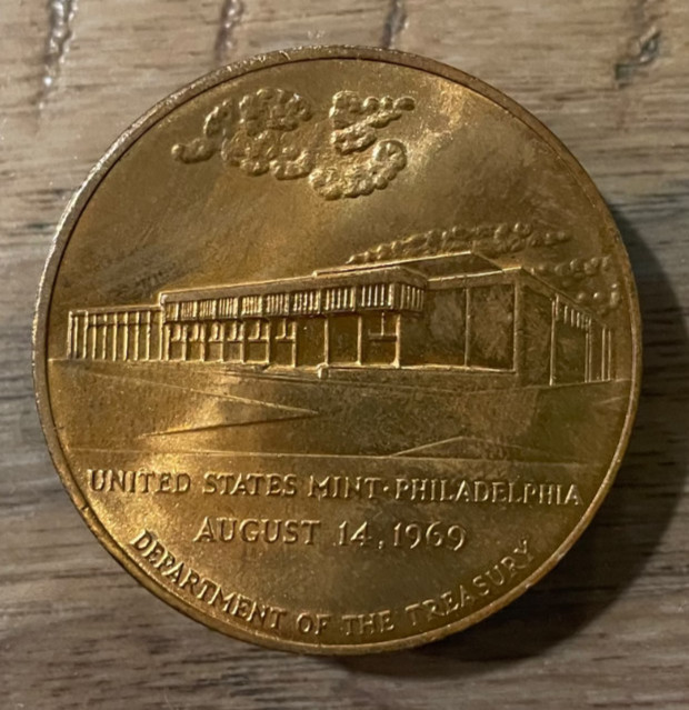 New Commemorative Coin from August 14, 1969