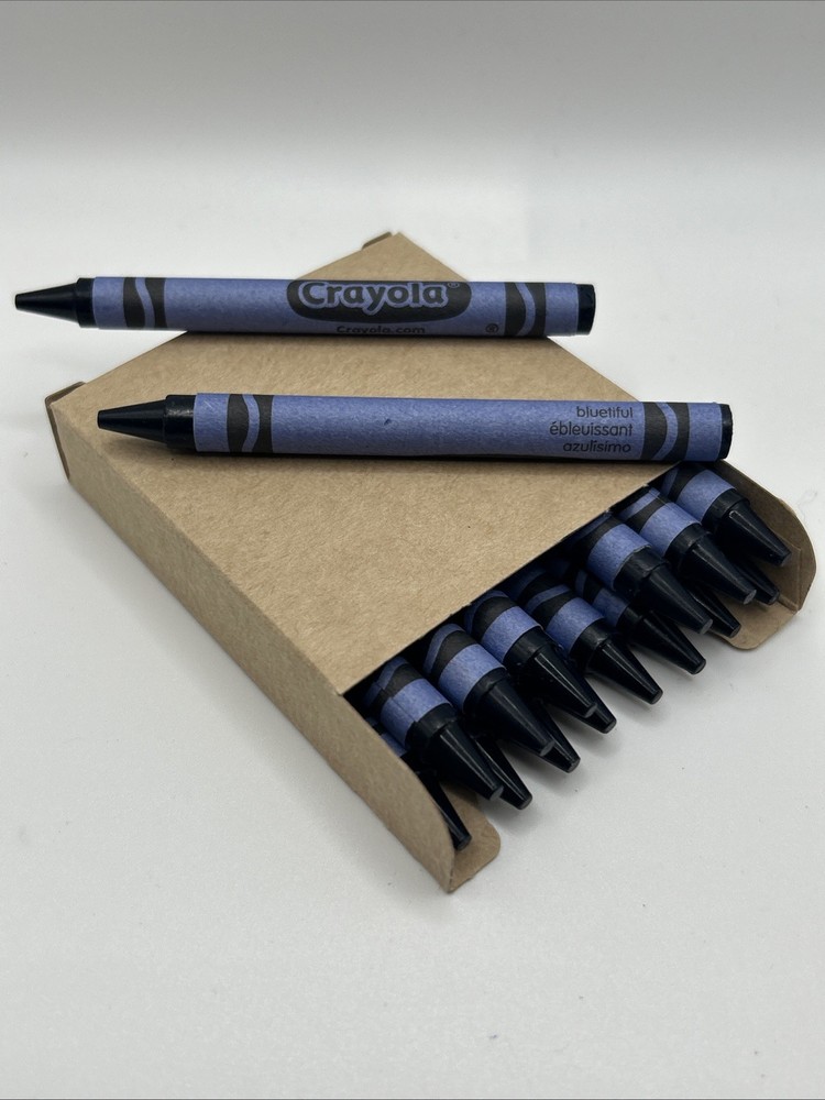(16) Crayola Crayons (bluetiful) BULK