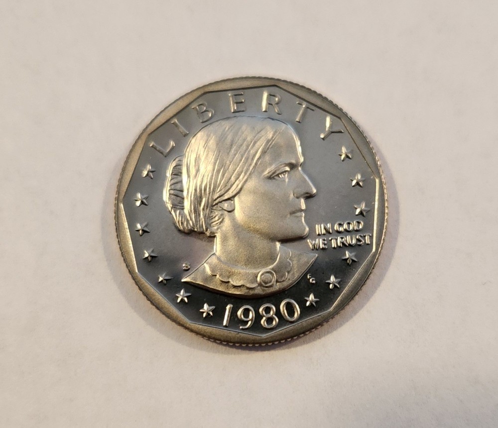 1980-S Proof Susan B. Anthony Dollar DCam