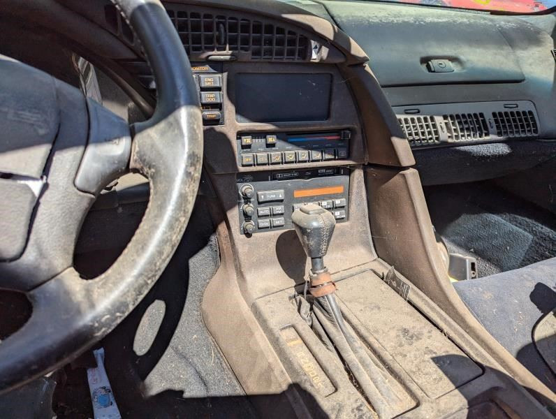 1992-93 C4 Corvette Front Dash Drivers Information Control, DIC, Panel Screen
