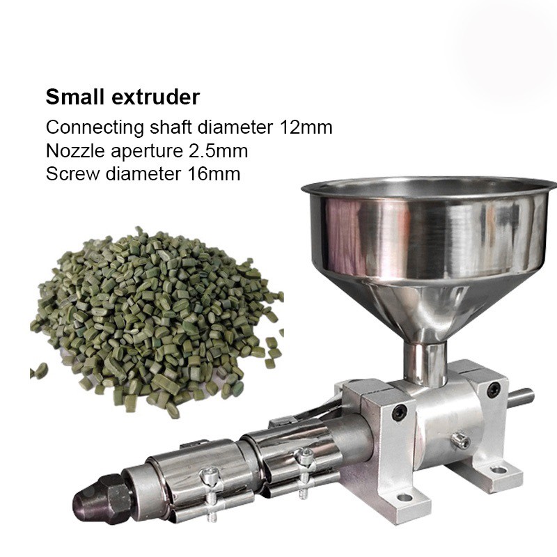 Small Single Screw Extruder For 3D Printing line Microplastic Injection Molding