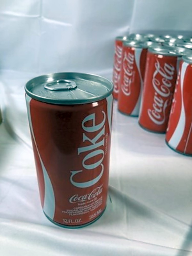 Coca-Cola Classic 12oz Can 24-Pack 1980s Empty