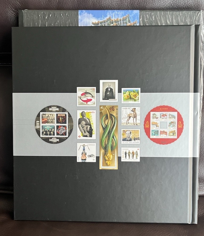 Like New Condition CANADA 2013 Year Book Stamp Collection