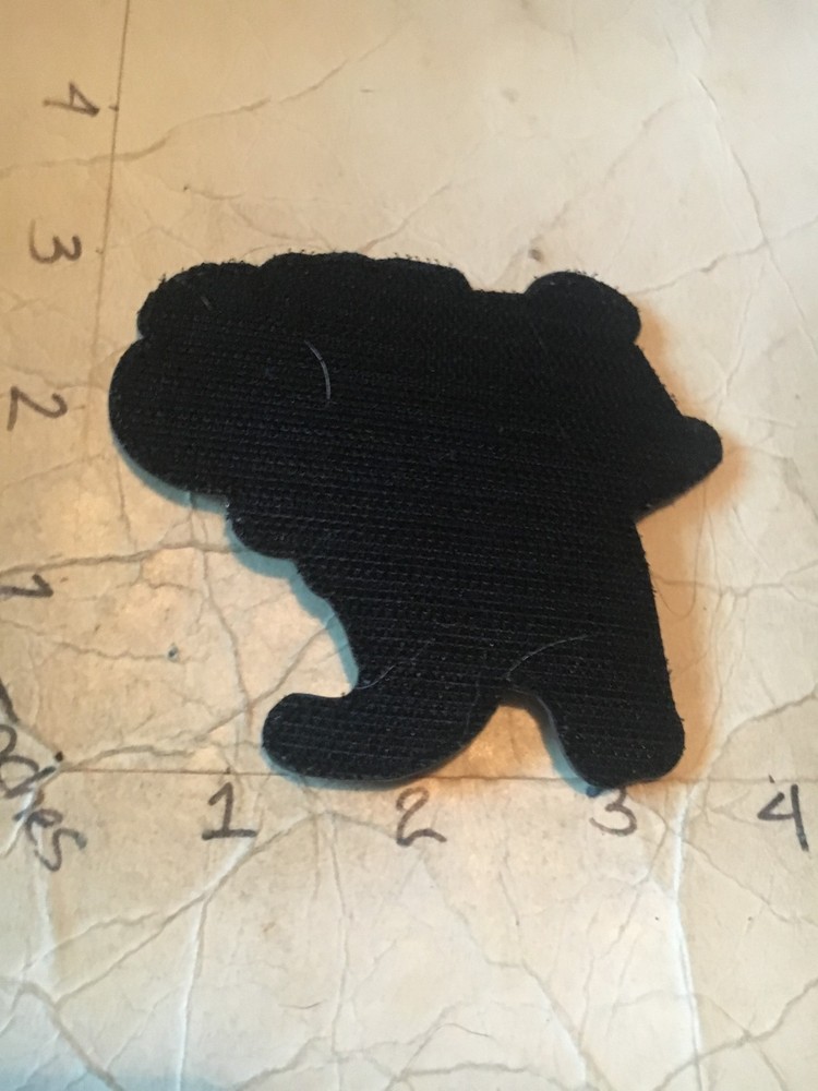 April 2018 Raiden morale PVC patch with hook & loop back 7/6/25