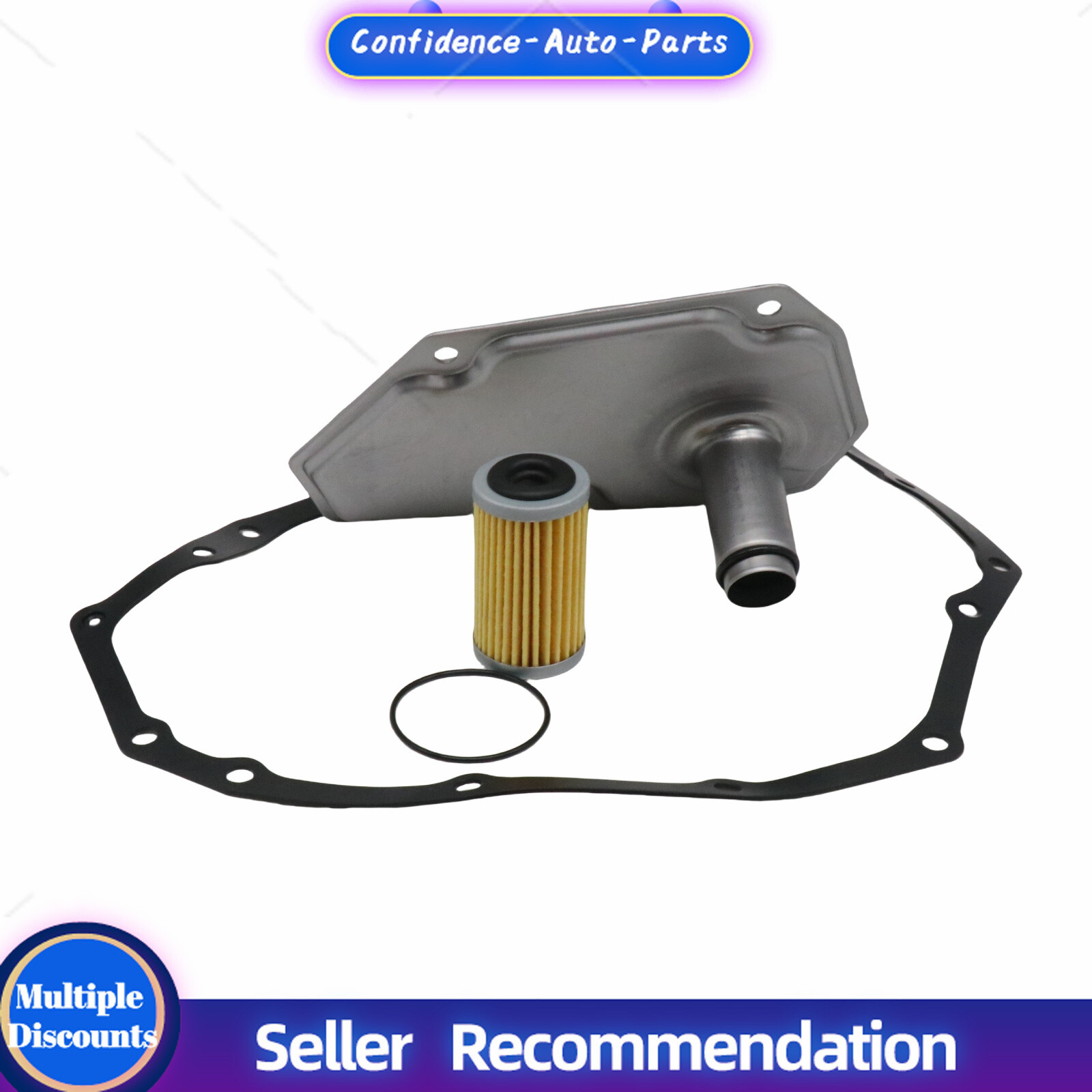 For Nissan Kicks 2018-2024 Versa 20-24 1.6L 3Pcs Transmission Oil Filter Gasket