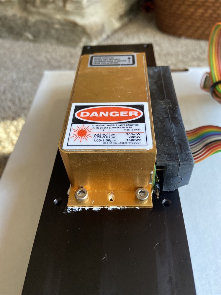 Coherent Compass 215M-20 Laser Head & Heatsink EXCELLENT WORKING!