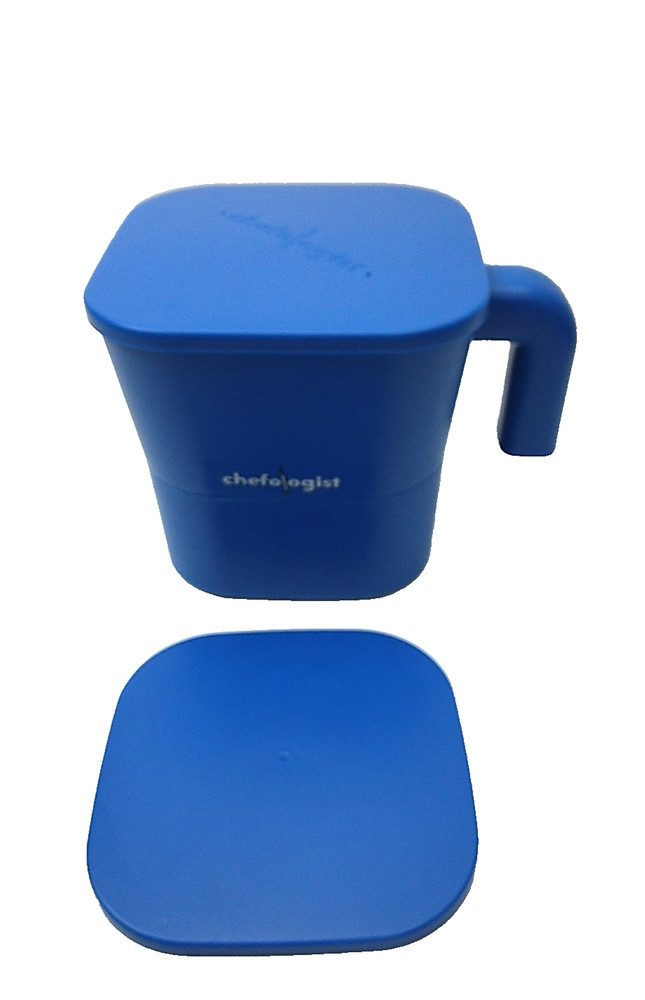 Chefologist Multi-Purpose Strainer & Steamer with Lids -Blue
