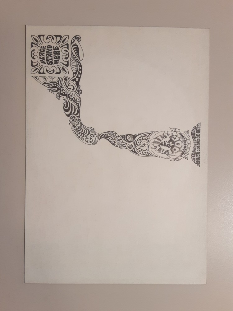 FD-84 postcard / The Doors / Captain Beefheart