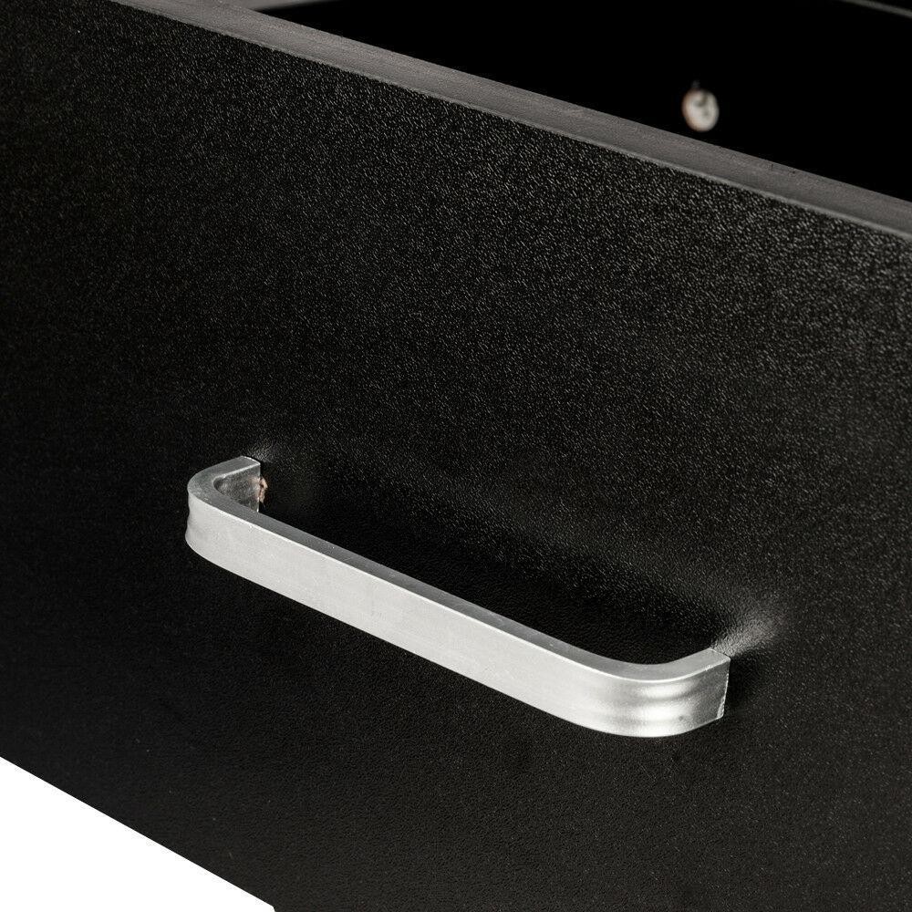 Set of 2 Bedroom Bedside Table Nightstand End Side With Drawer and Open Shelf